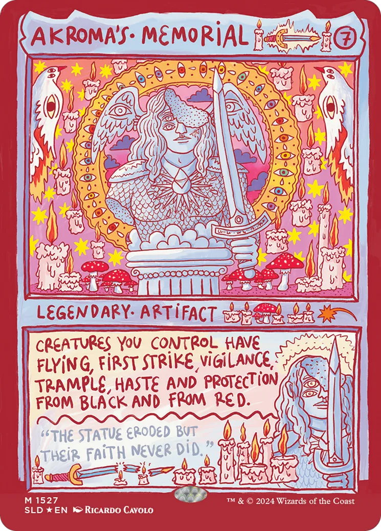Akroma's Memorial — Secret Lair Drop — Magic: The Gathering
