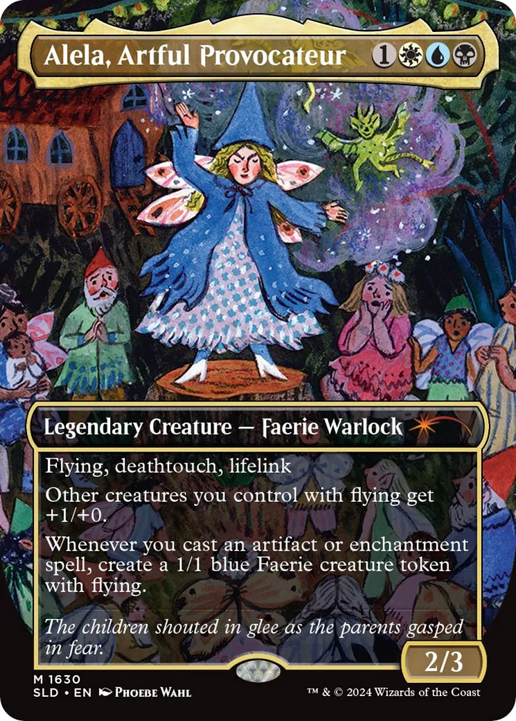 Alela, Artful Provocateur — Secret Lair Drop — Magic: The Gathering