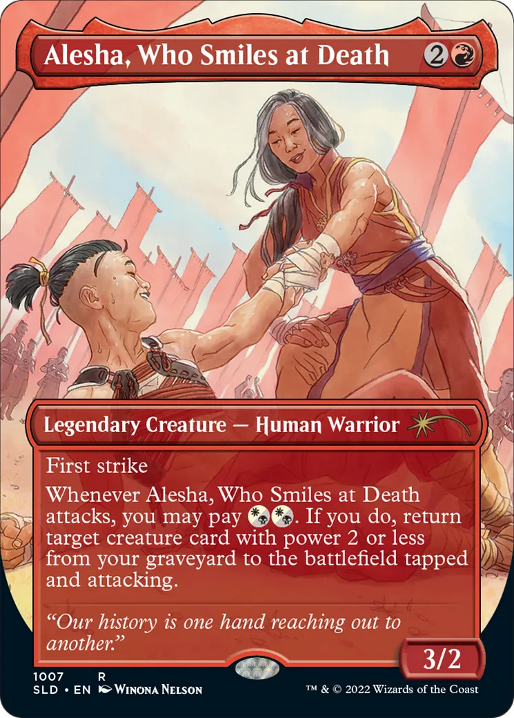 Alesha, Who Smiles at Death — Secret Lair Drop — Magic: The Gathering
