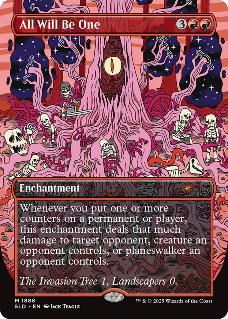 All Will Be One — Secret Lair Drop — Magic: The Gathering