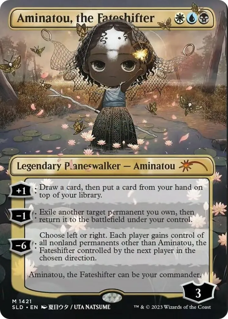 Aminatou, the Fateshifter — Secret Lair Drop — Magic: The Gathering