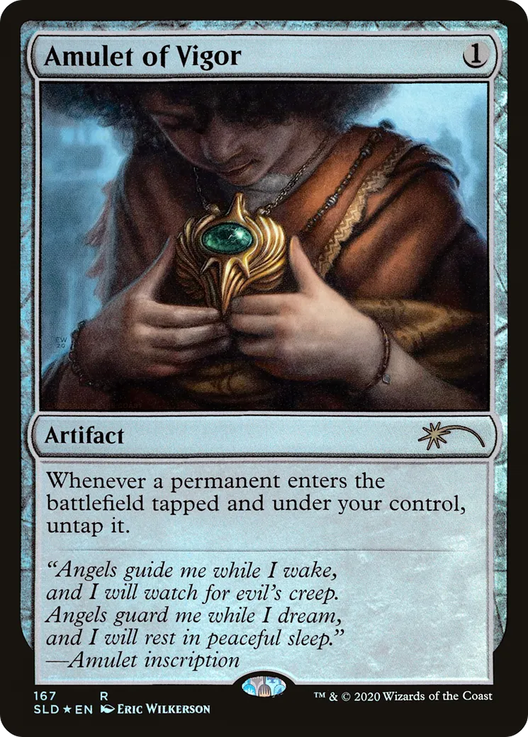 Amulette de vigueur — Secret Lair Drop — Magic: The Gathering
