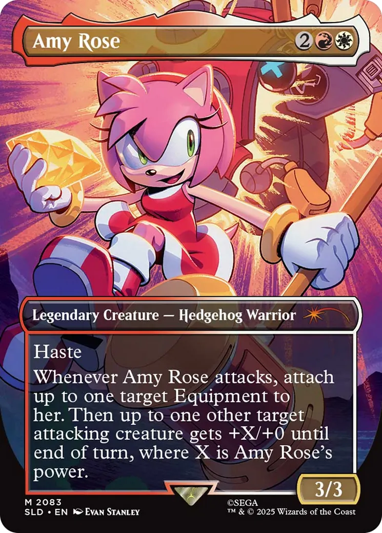 Amy Rose — Secret Lair Drop — Magic: The Gathering
