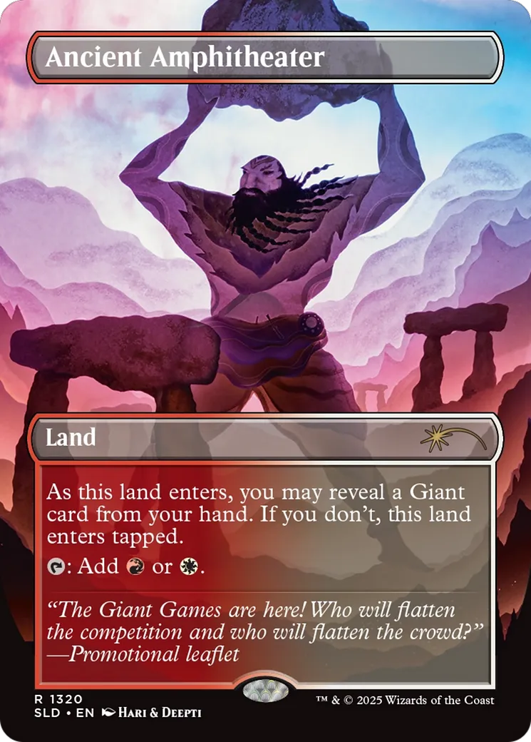 Ancient Amphitheater — Secret Lair Drop — Magic: The Gathering