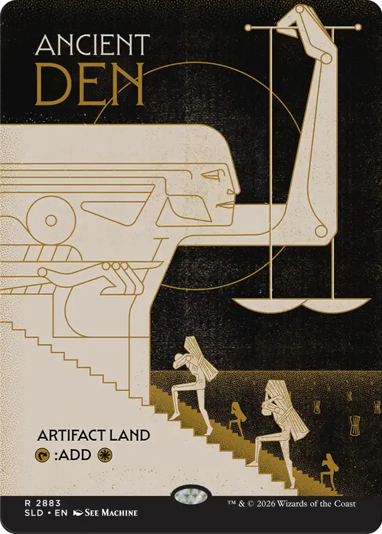 Ancient Den — Secret Lair Drop — Magic: The Gathering