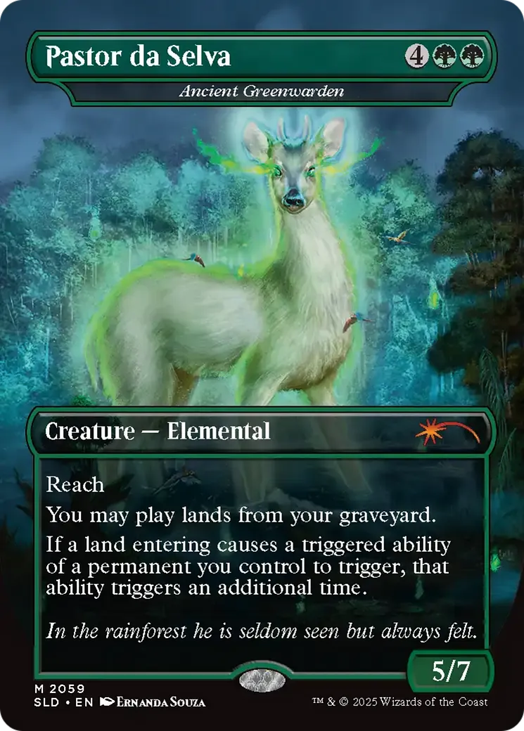 Ancient Greenwarden — Secret Lair Drop — Magic: The Gathering