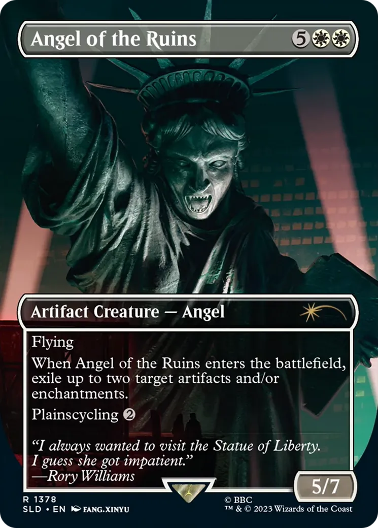 Angel of the Ruins — Secret Lair Drop — Magic: The Gathering