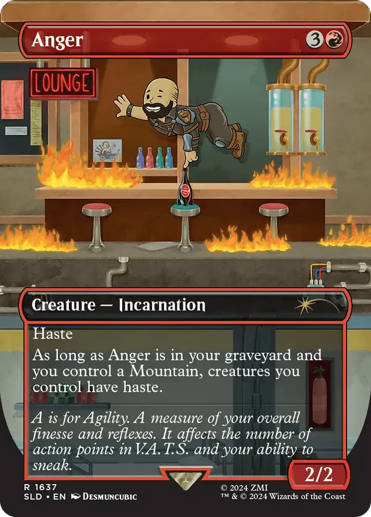 Anger from Secret Lair Drop - Magic: The Gathering