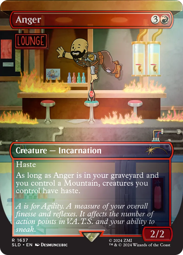 Anger — Secret Lair Drop — Magic: The Gathering