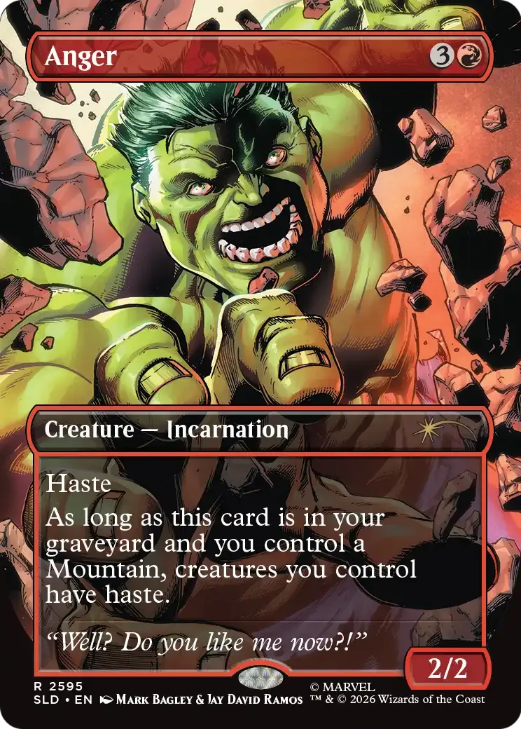 La Colère — Secret Lair Drop — Magic: The Gathering