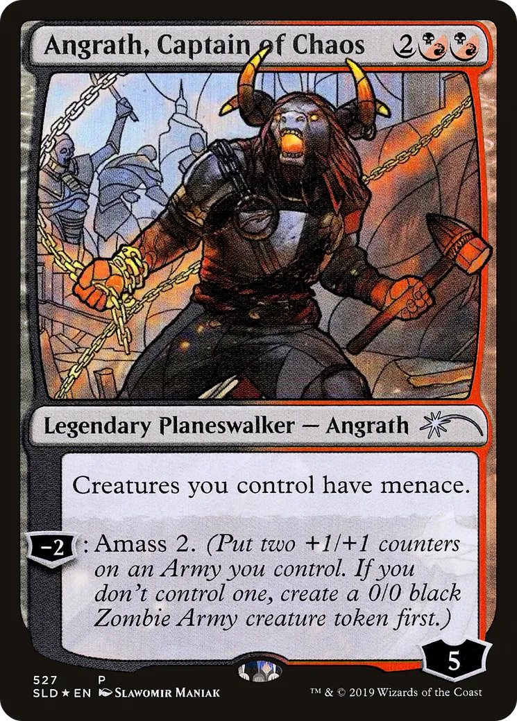 Angrath, Captain of Chaos — Secret Lair Drop — Magic: The Gathering