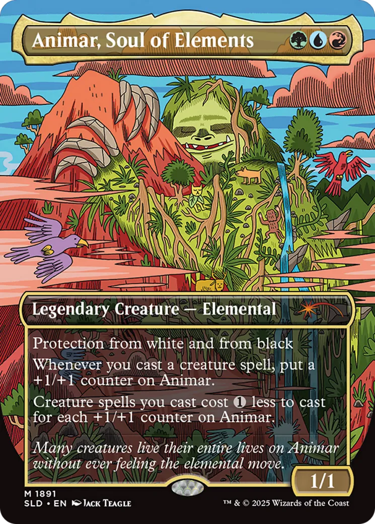 Animar, Soul of Elements — Secret Lair Drop — Magic: The Gathering