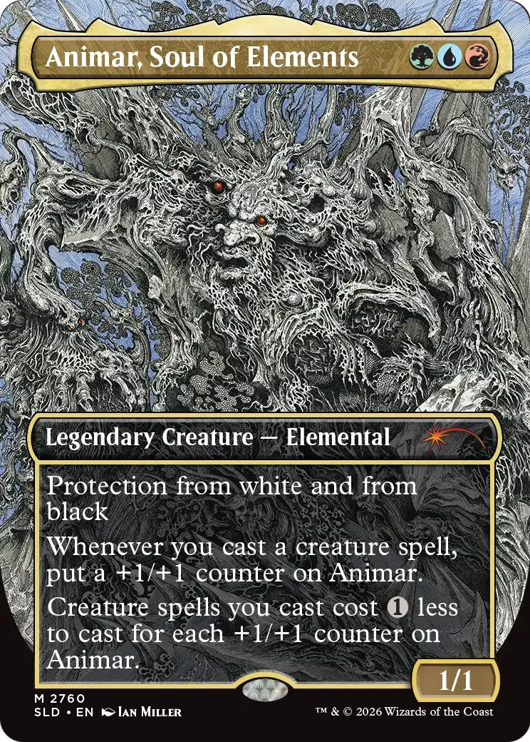 Animar, Soul of Elements — Secret Lair Drop — Magic: The Gathering