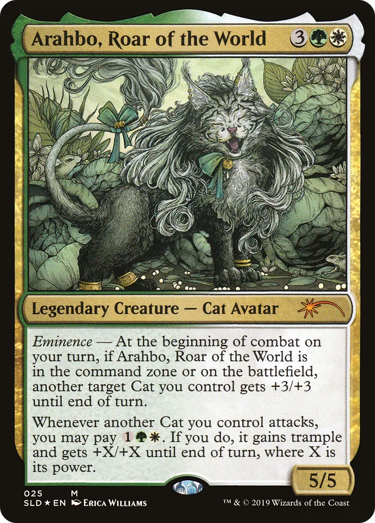 Arahbo, Rugissement du monde from Secret Lair Drop - Magic: The Gathering
