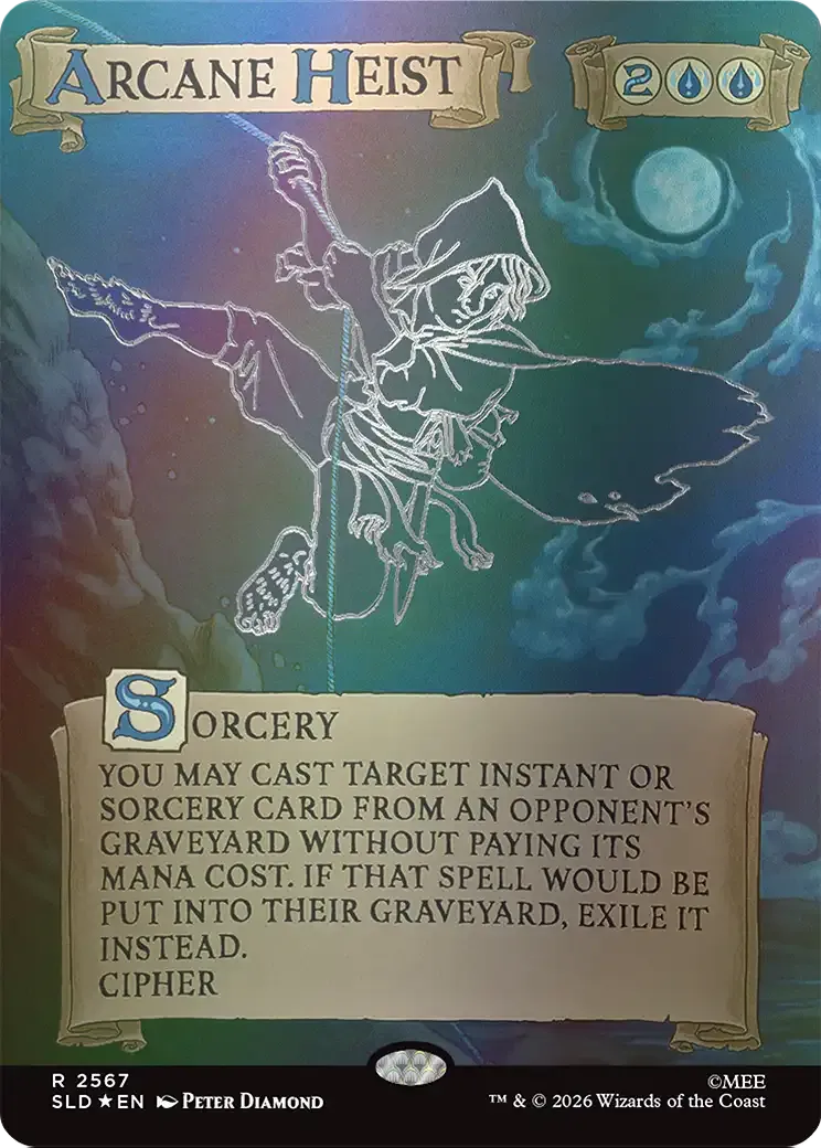 Larcin arcanique — Secret Lair Drop — Magic: The Gathering