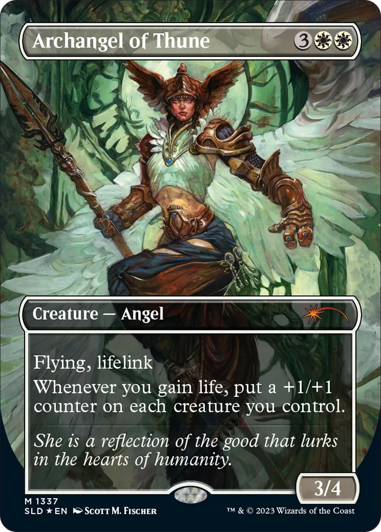 Archangel of Thune — Secret Lair Drop — Magic: The Gathering