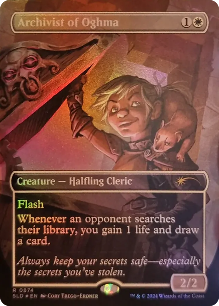 Archivist of Oghma — Secret Lair Drop — Magic: The Gathering