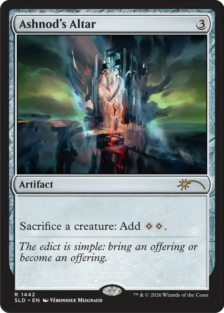 Autel d'Ashnod — Secret Lair Drop — Magic: The Gathering