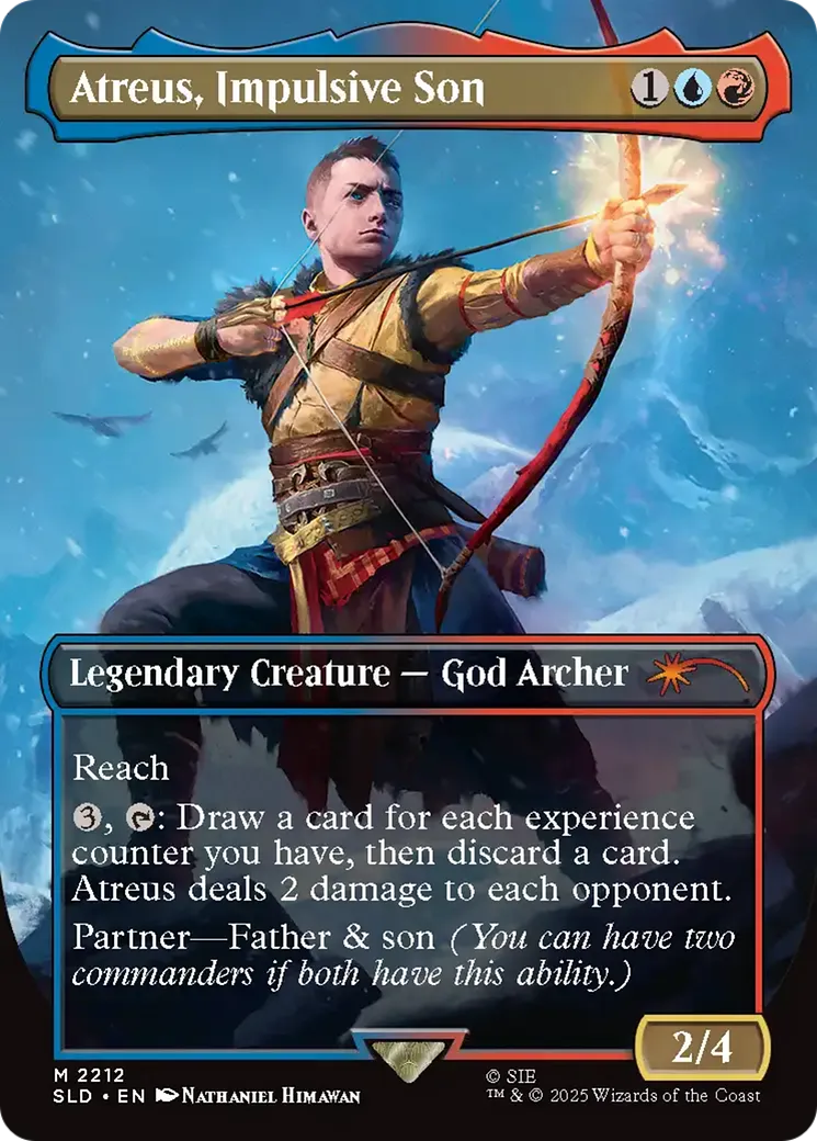 Atreus, Impulsive Son — Secret Lair Drop — Magic: The Gathering
