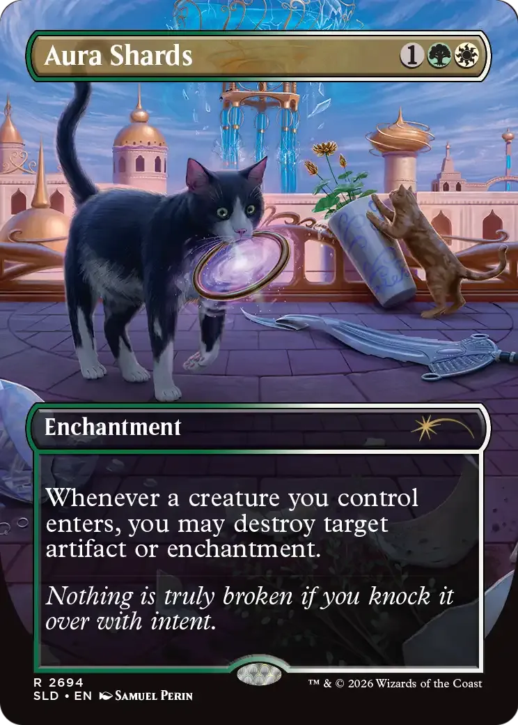 Aura Shards — Secret Lair Drop — Magic: The Gathering