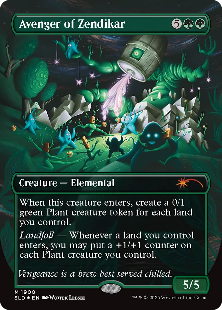 Vengeur de Zendikar from Secret Lair Drop - Magic: The Gathering