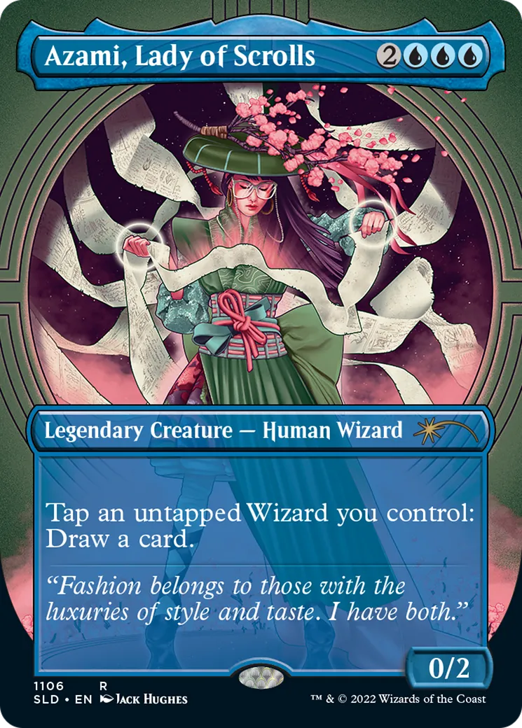 Azami, Lady of Scrolls — Secret Lair Drop — Magic: The Gathering