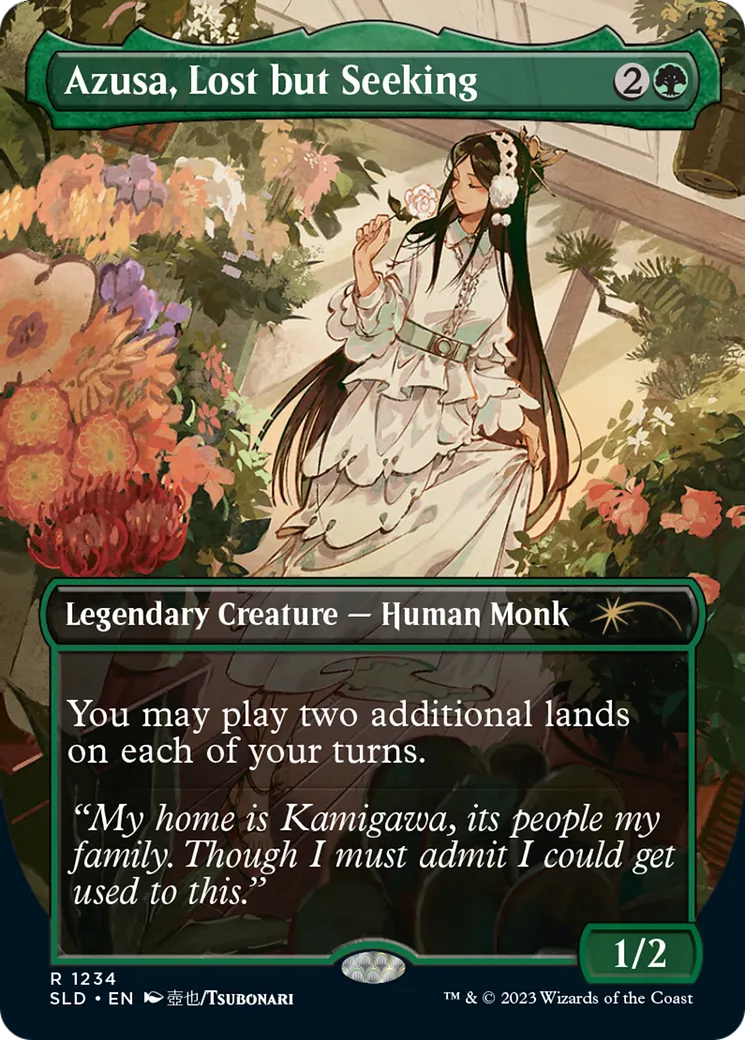 Azusa, égarée mais en quête — Secret Lair Drop — Magic: The Gathering