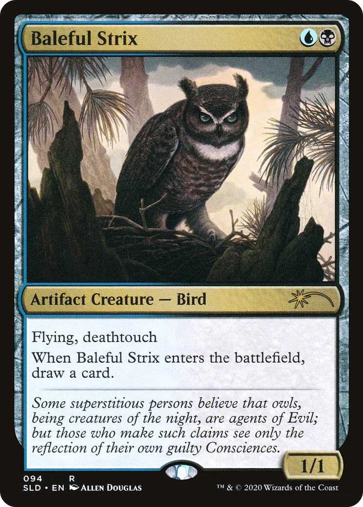 Baleful Strix — Secret Lair Drop — Magic: The Gathering