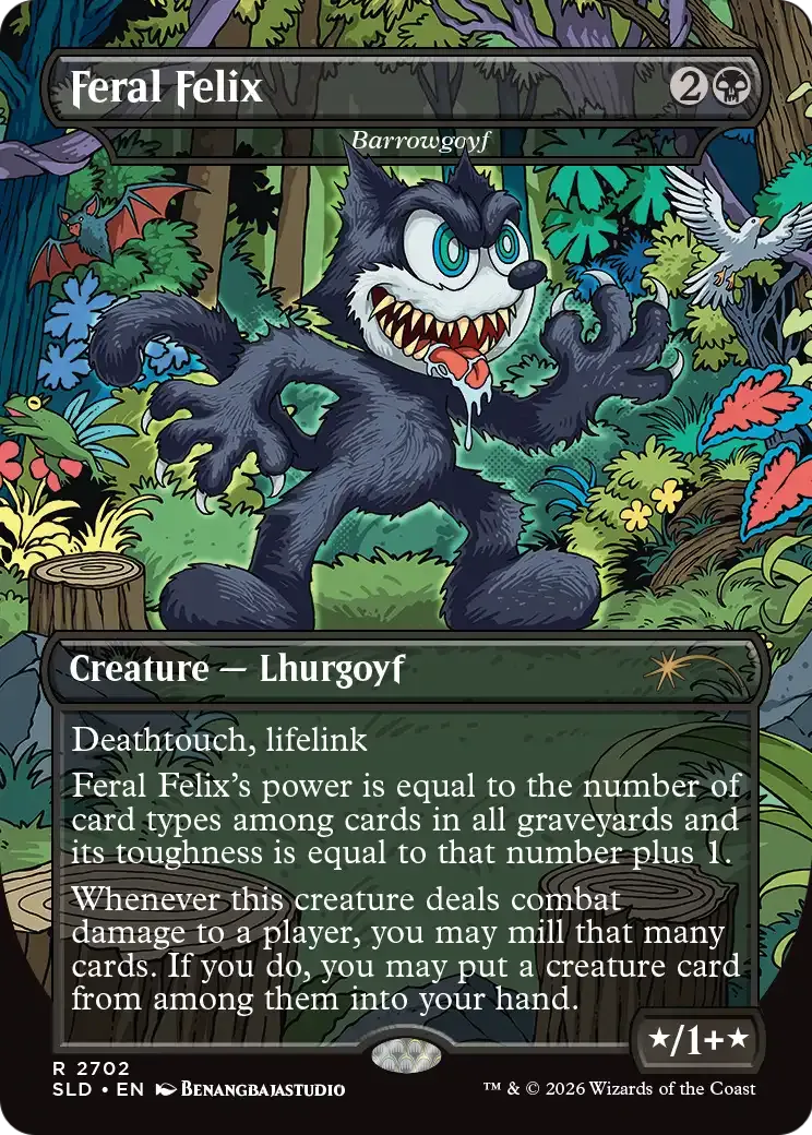 Barrowgoyf — Secret Lair Drop — Magic: The Gathering