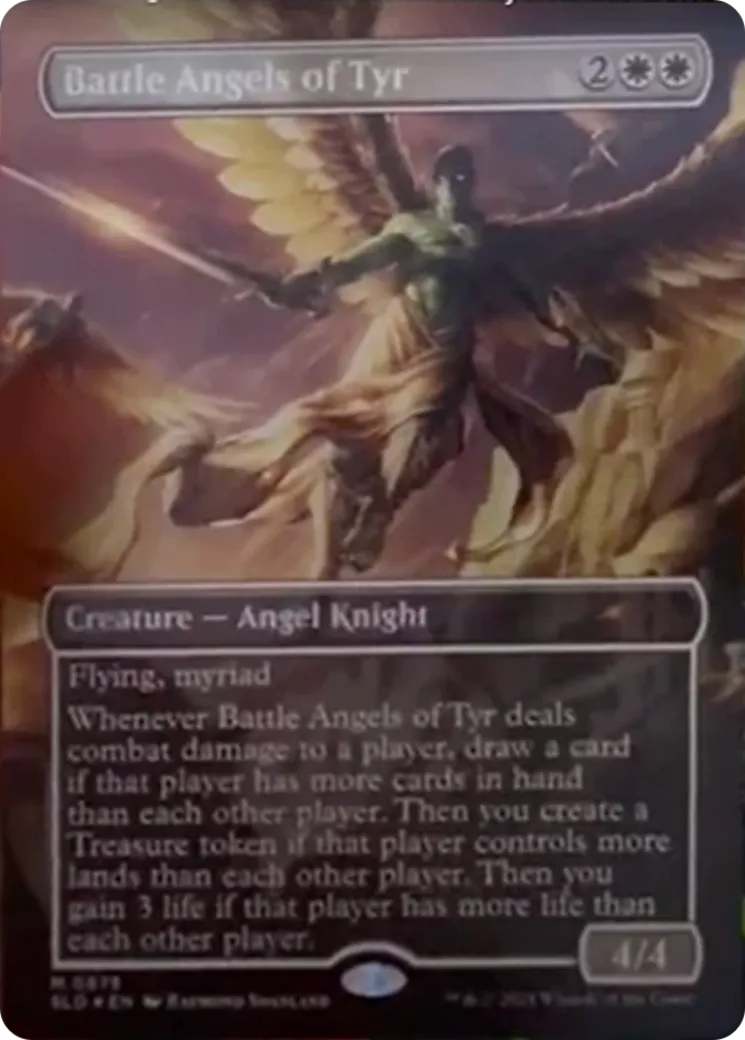 Battle Angels of Tyr — Secret Lair Drop — Magic: The Gathering