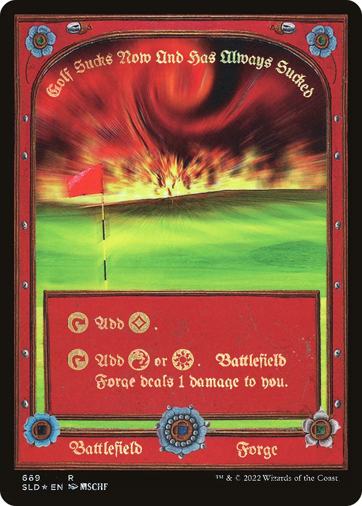 Battlefield Forge — Secret Lair Drop — Magic: The Gathering