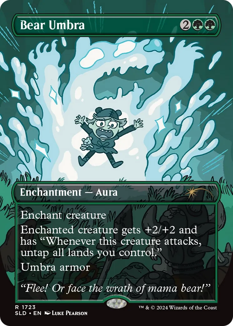 Bear Umbra — Secret Lair Drop — Magic: The Gathering