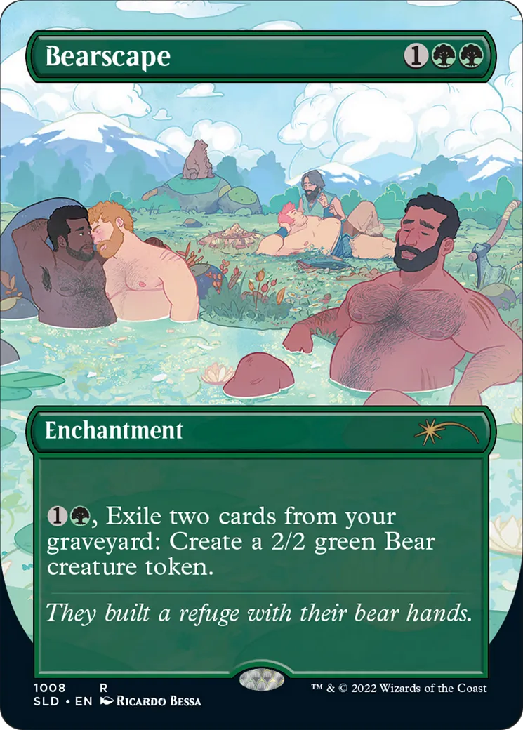 Bearscape — Secret Lair Drop — Magic: The Gathering