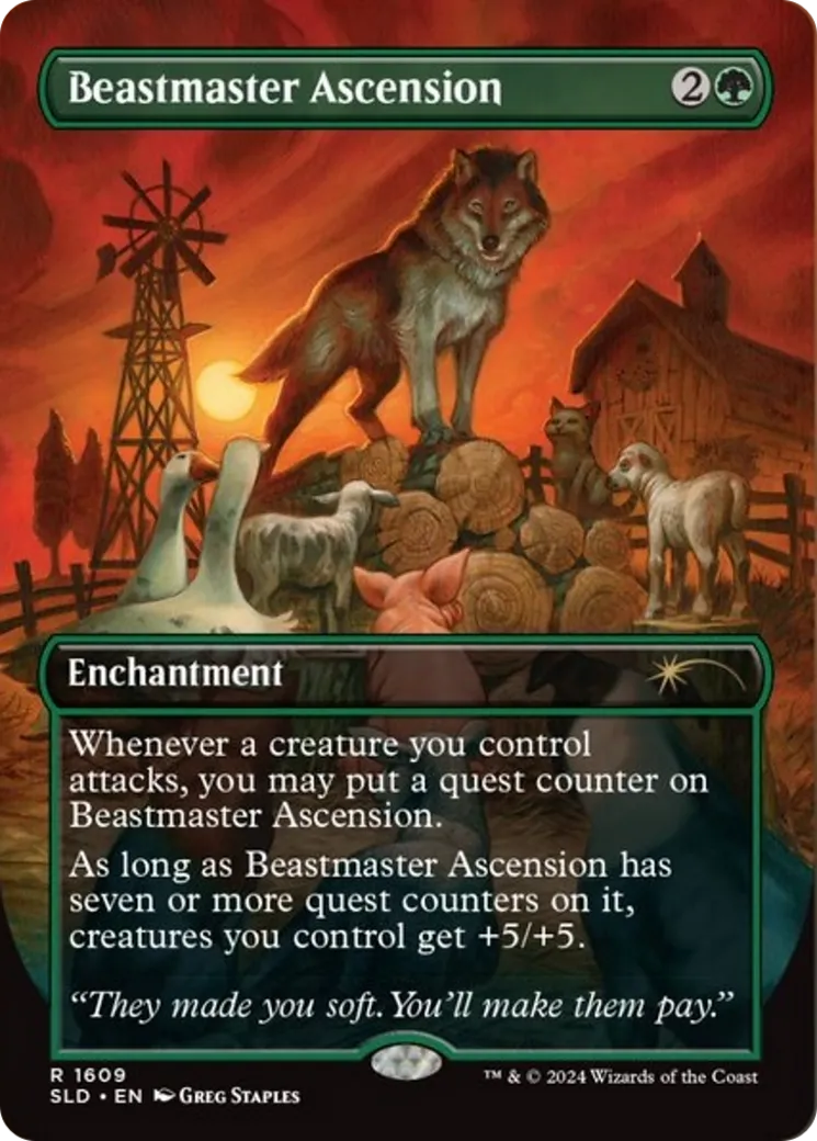 Beastmaster Ascension — Secret Lair Drop — Magic: The Gathering