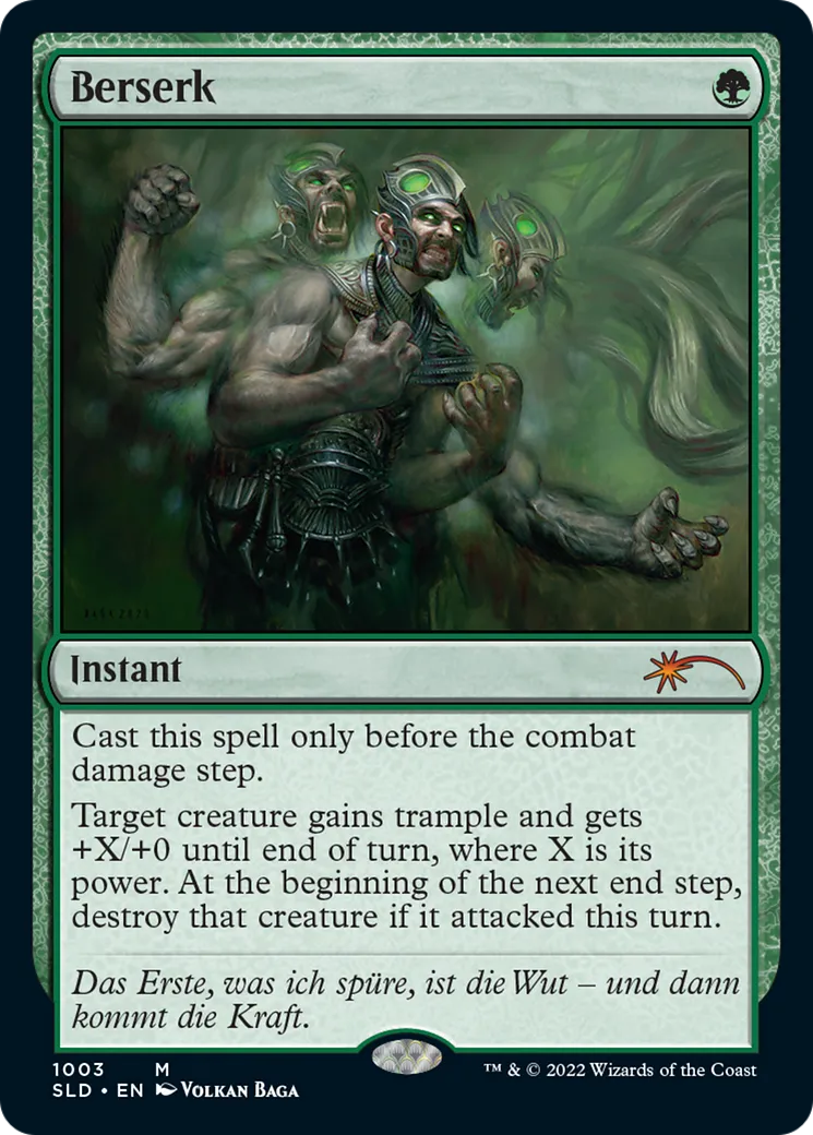 Berserk — Secret Lair Drop — Magic: The Gathering