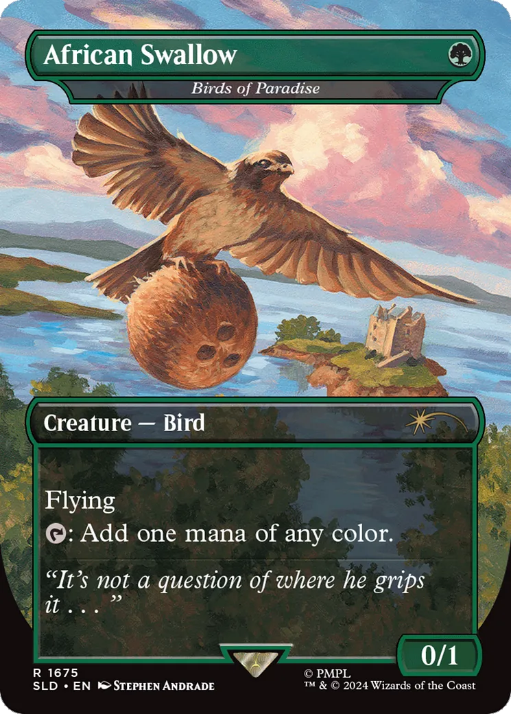 Oiseaux de paradis — Secret Lair Drop — Magic: The Gathering