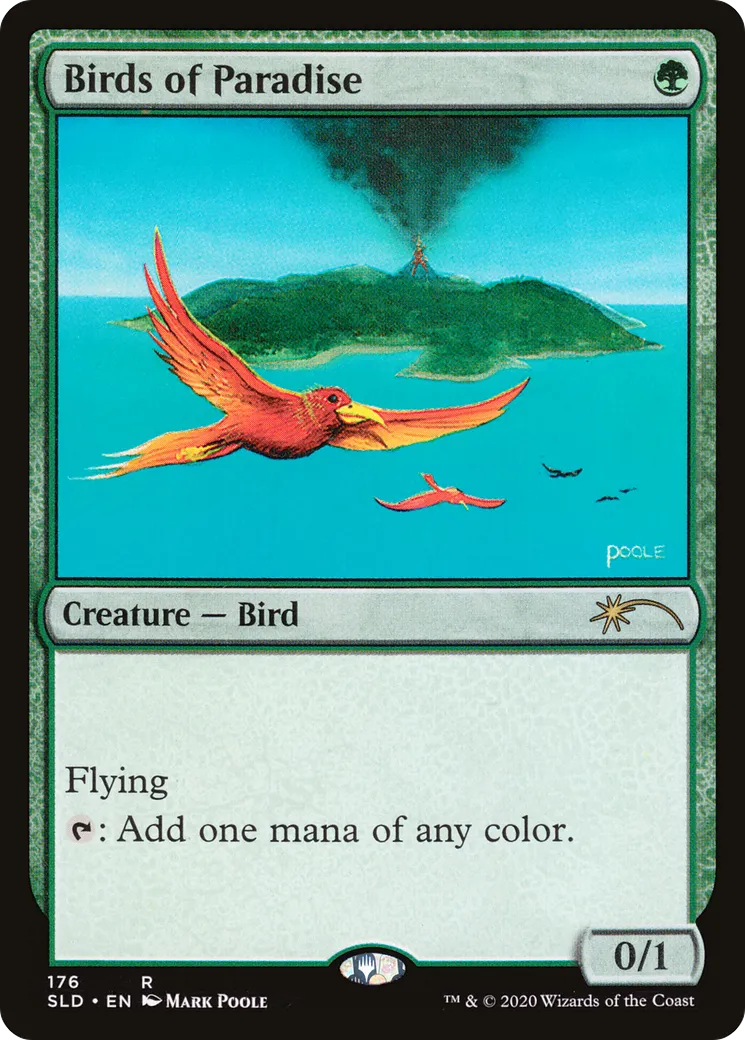 Birds of Paradise — Secret Lair Drop — Magic: The Gathering