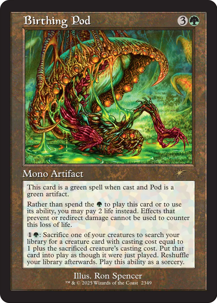 Birthing Pod — Secret Lair Drop — Magic: The Gathering