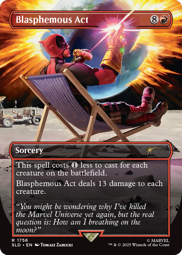 Acte blasphématoire — Secret Lair Drop — Magic: The Gathering