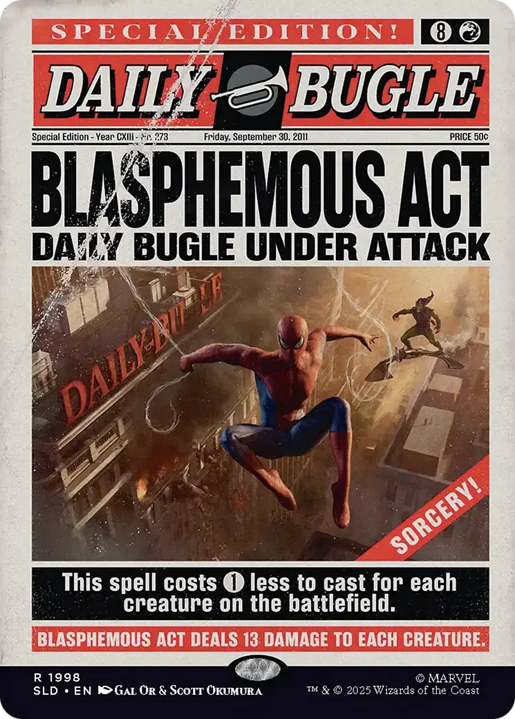 Acte blasphématoire — Secret Lair Drop — Magic: The Gathering