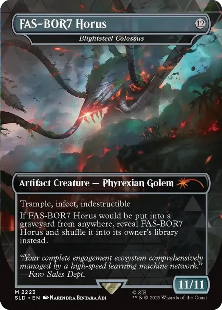 Blightsteel Colossus — Secret Lair Drop — Magic: The Gathering