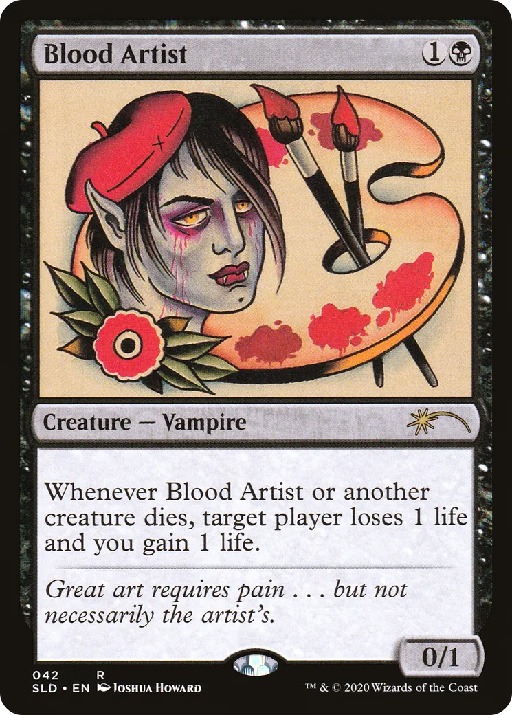 Blood Artist from Secret Lair Drop - Magic: The Gathering