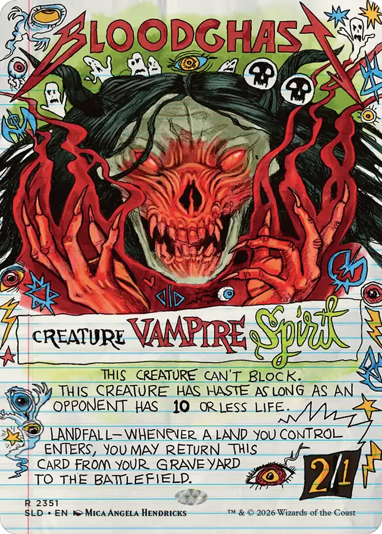 Exécration de sang — Secret Lair Drop — Magic: The Gathering