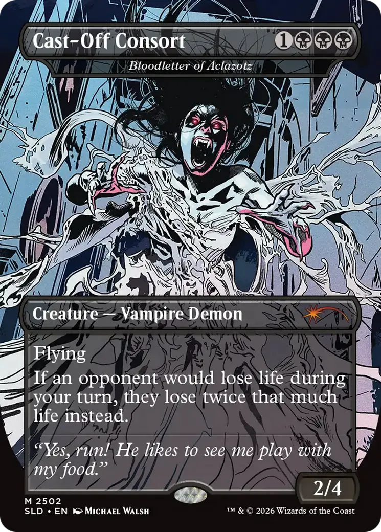 Bloodletter of Aclazotz — Secret Lair Drop — Magic: The Gathering