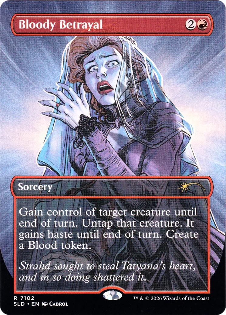 Trahison sanglante — Secret Lair Drop — Magic: The Gathering