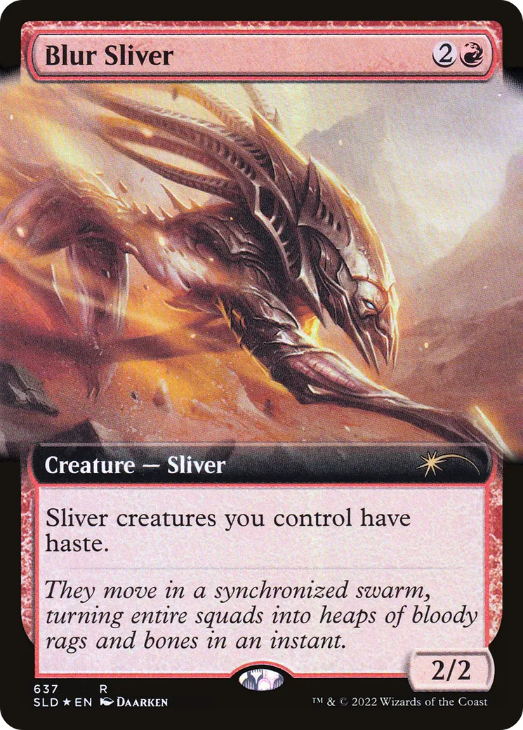 Blur Sliver — Secret Lair Drop — Magic: The Gathering