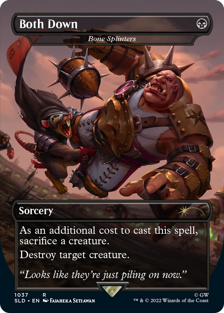 Bone Splinters — Secret Lair Drop — Magic: The Gathering