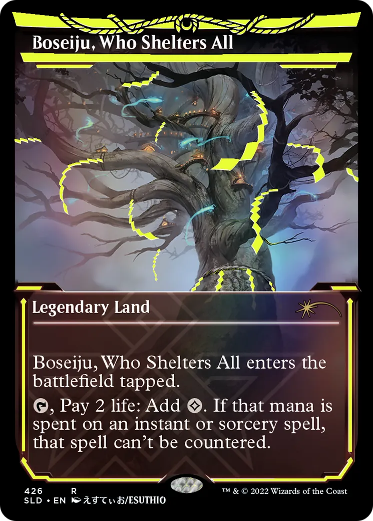 Boseiju, Who Shelters All — Secret Lair Drop — Magic: The Gathering