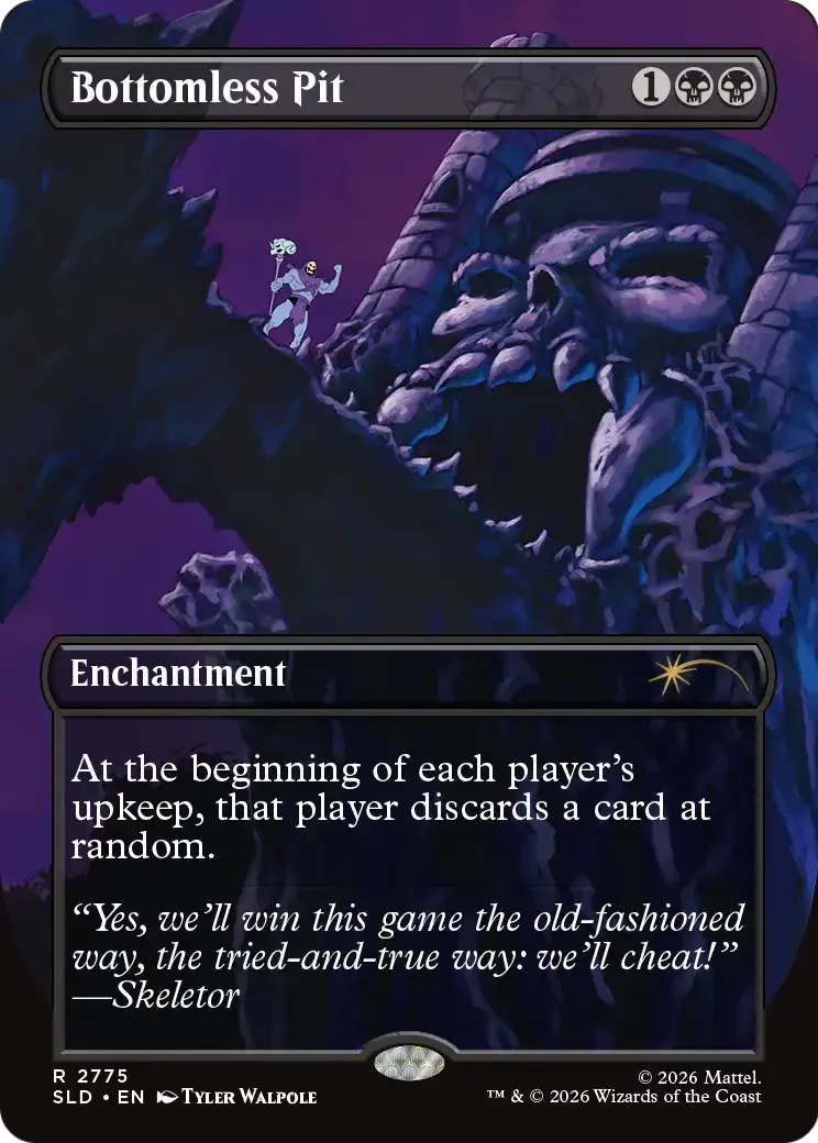 Bottomless Pit — Secret Lair Drop — Magic: The Gathering