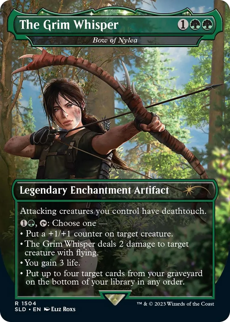 Bow of Nylea — Secret Lair Drop — Magic: The Gathering